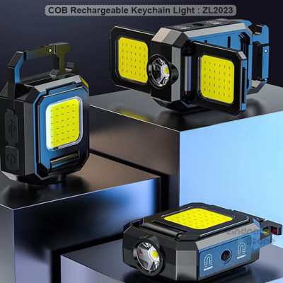 COB Rechargeable Keychain Light : ZL2023